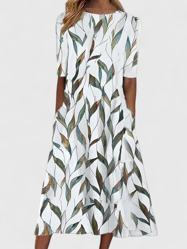 Claire Sophisticated Midi Dress