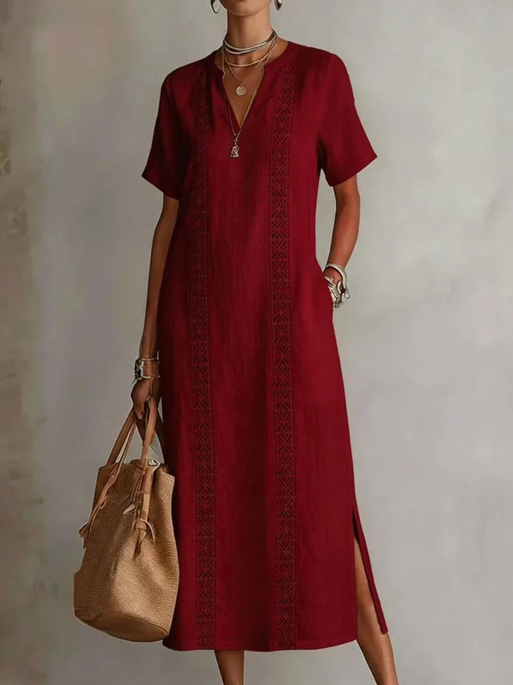 Faith Side Slit Maxi Dress