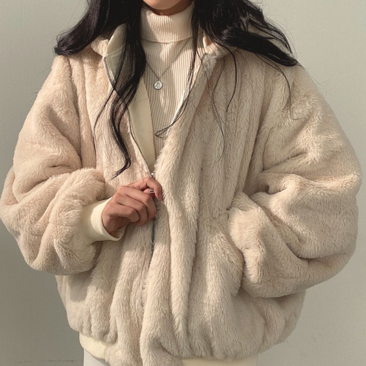 Camille Reversible Hooded Coat