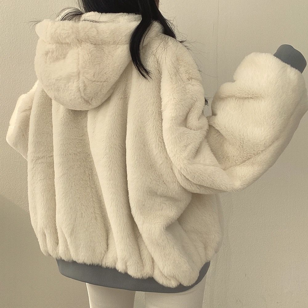 Camille Reversible Hooded Coat