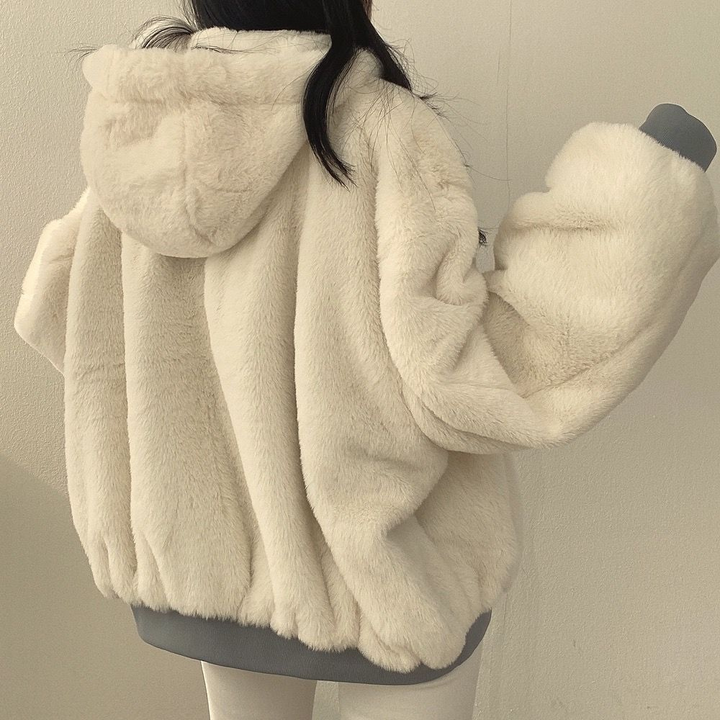 Camille Reversible Hooded Coat