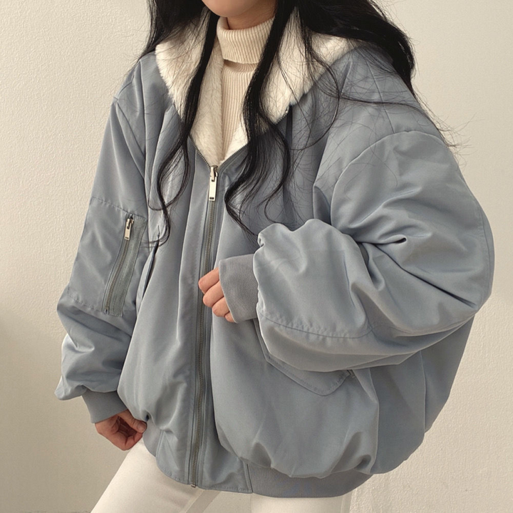 Camille Reversible Hooded Coat
