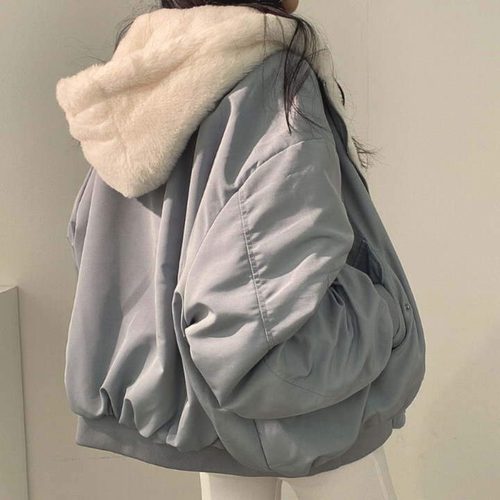 Camille Reversible Hooded Coat