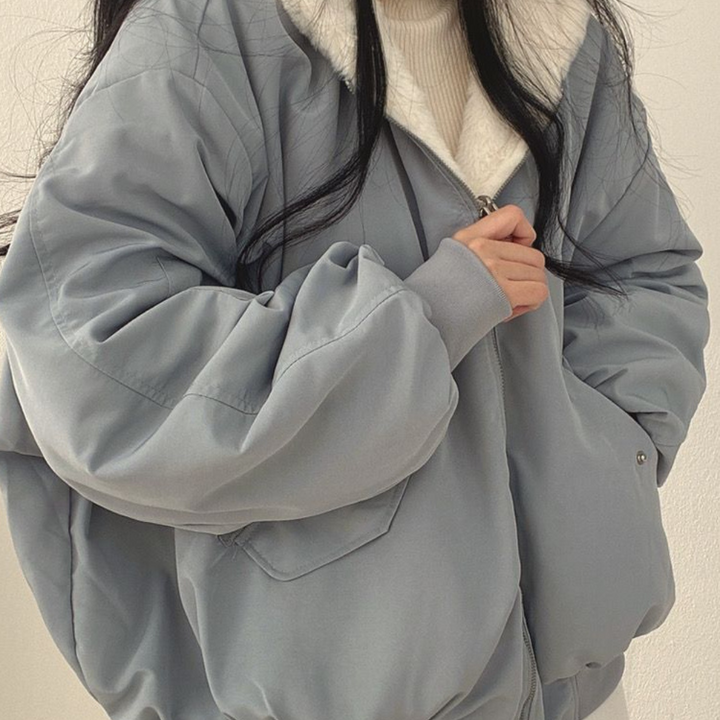 Camille Reversible Hooded Coat