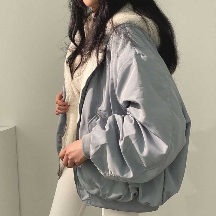 Camille Reversible Hooded Coat