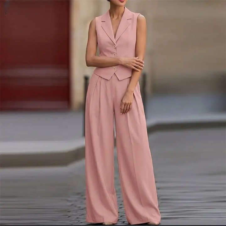 Alayna Elegant Tailored Trouser Suit