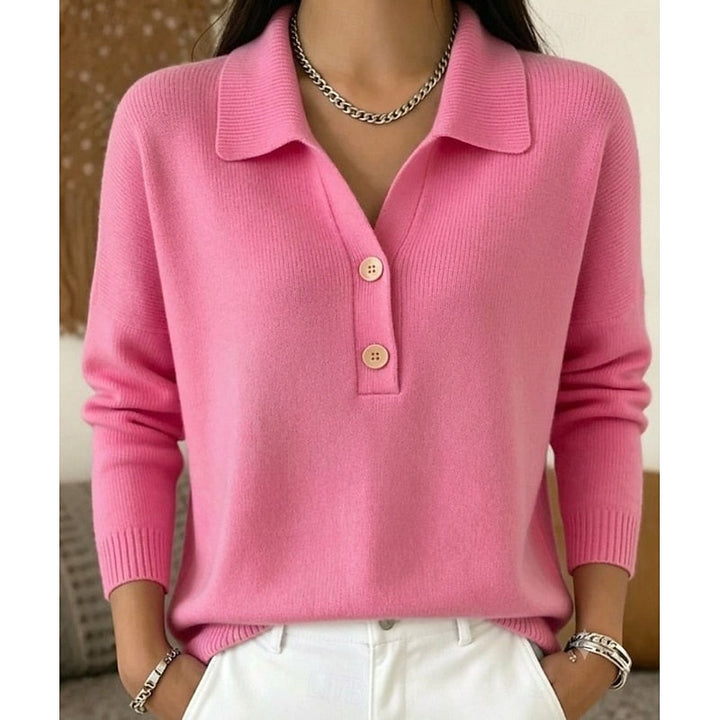 Odalys Button Polo Sweater