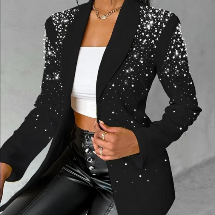 Amabel Pearl Trim Blazer