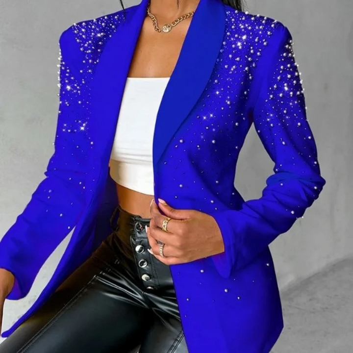 Amabel Pearl Trim Blazer