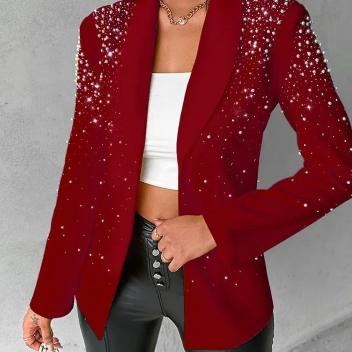 Amabel Pearl Trim Blazer