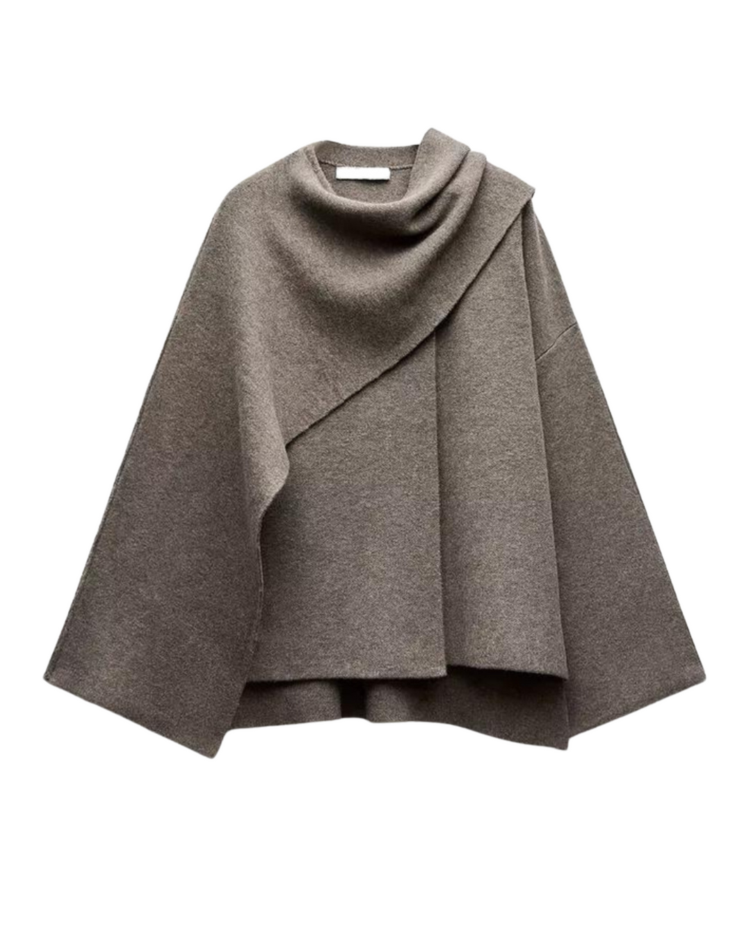 Marlow Asymmetrical Hem Poncho