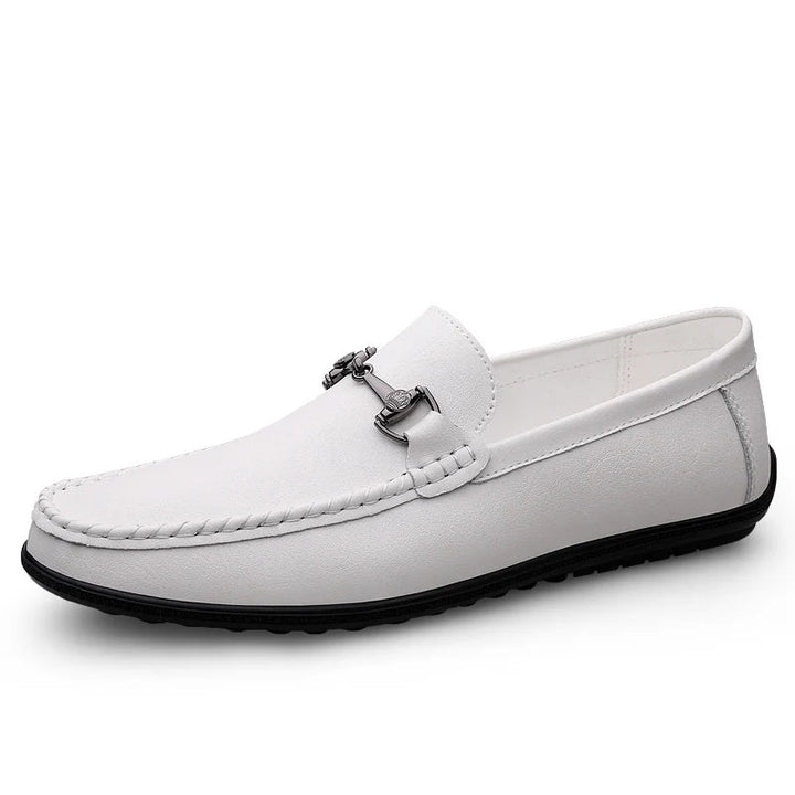 Hugh Orthopedic Leather Loafers