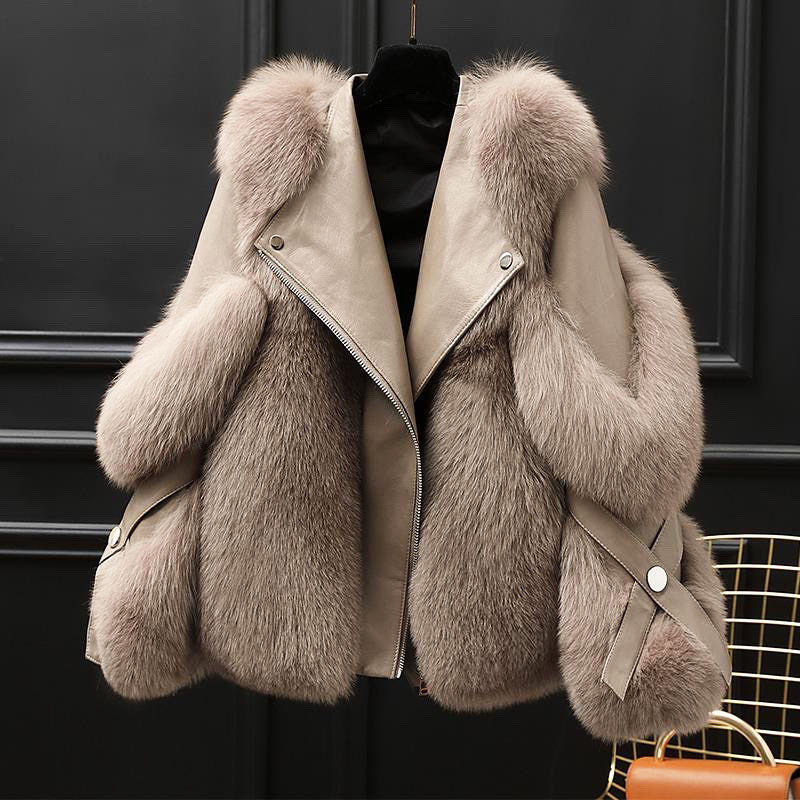 Estella Faux Fur Collar Jacket