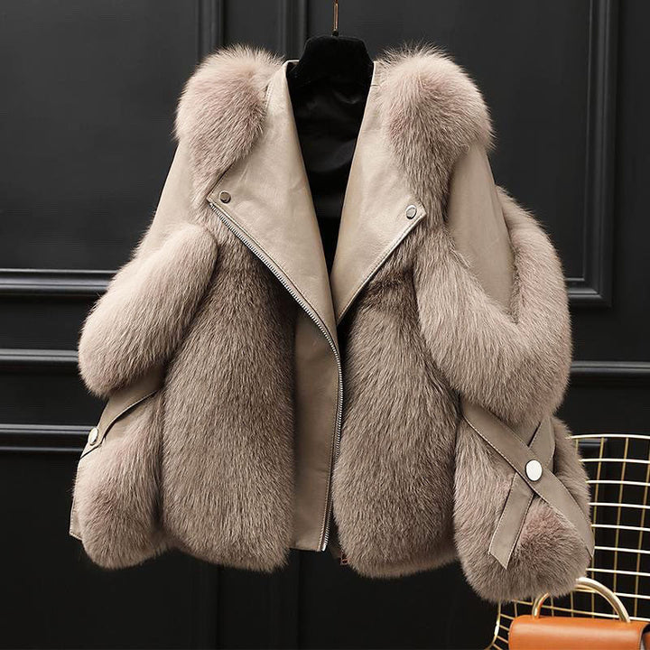 Estella Faux Fur Collar Jacket