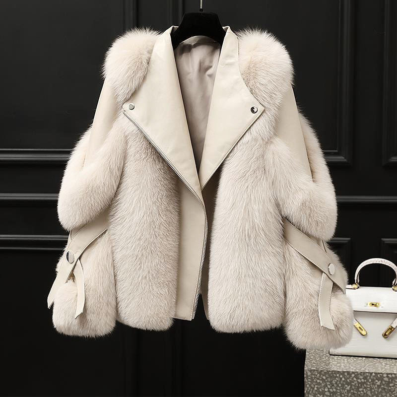 Estella Faux Fur Collar Jacket