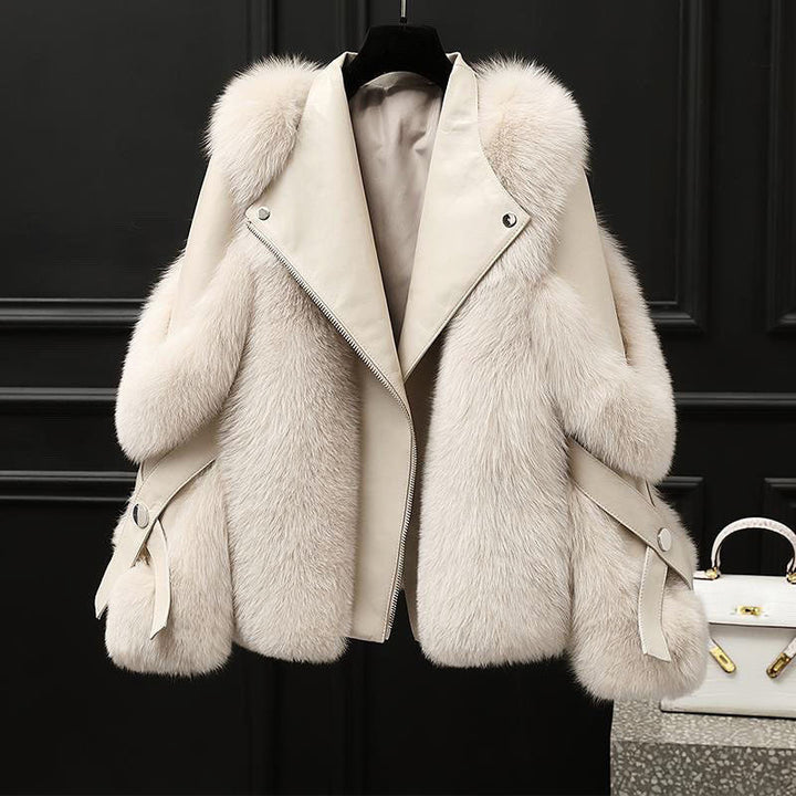Estella Faux Fur Collar Jacket
