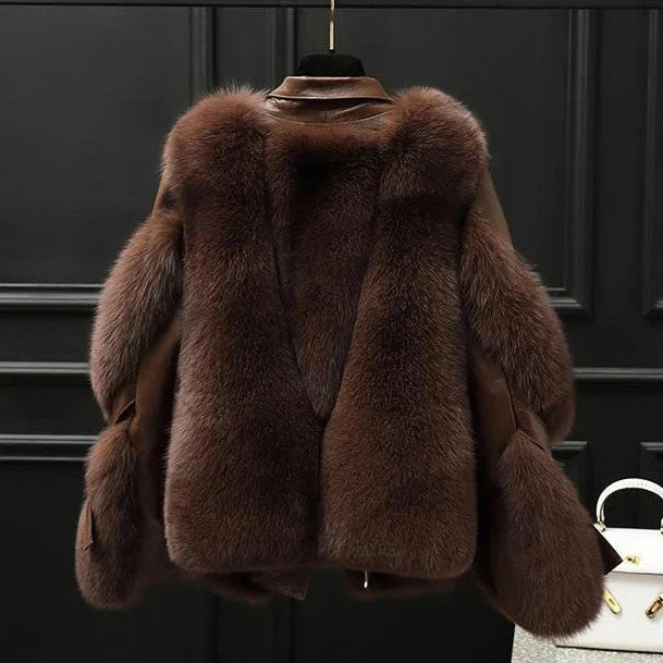 Estella Faux Fur Collar Jacket