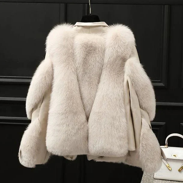 Estella Faux Fur Collar Jacket