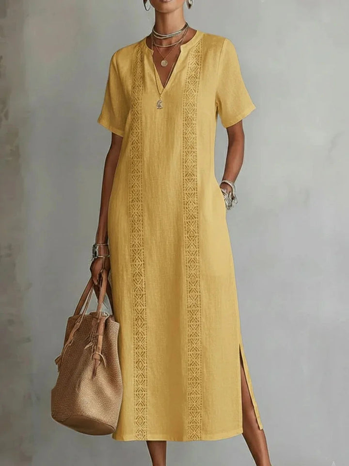Faith Side Slit Maxi Dress